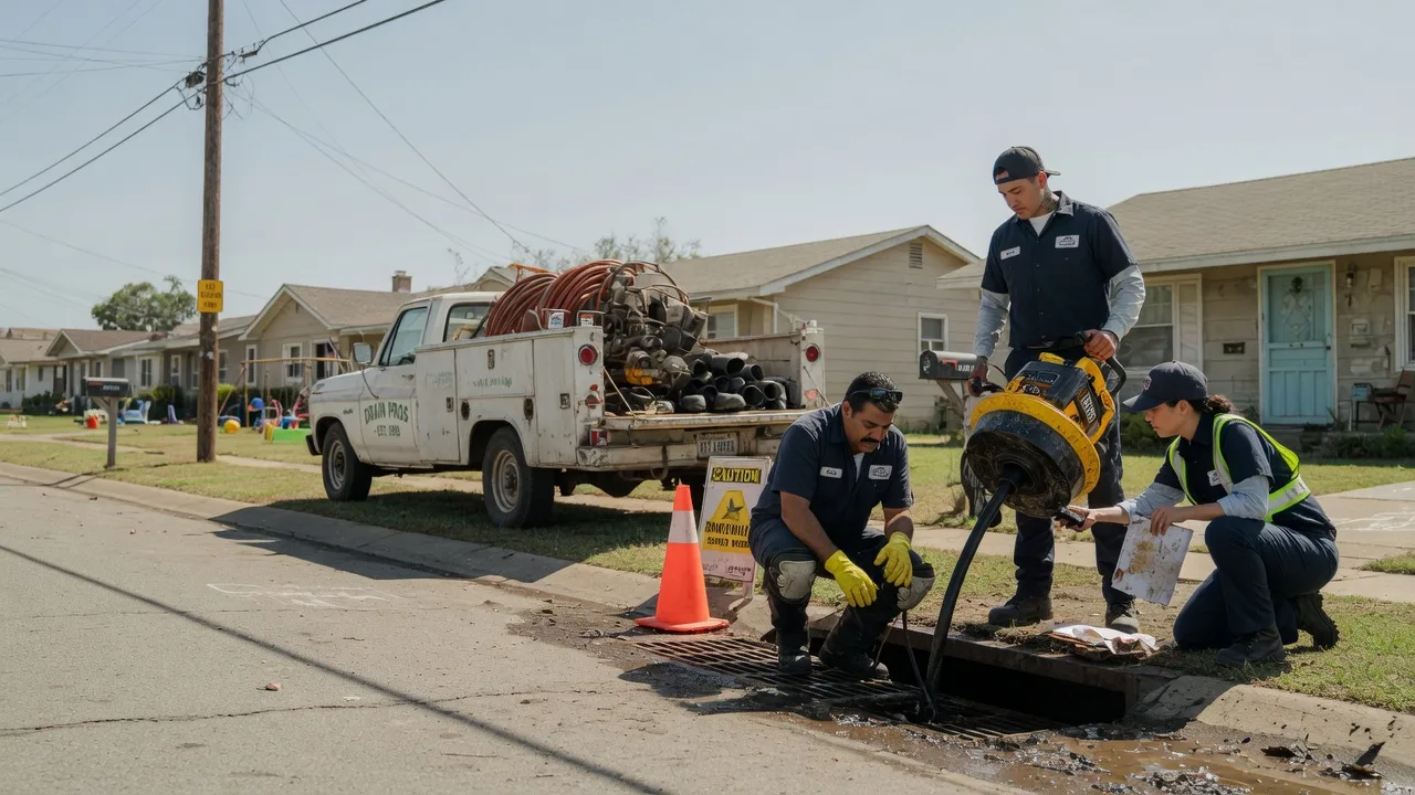 Drain Cleaning in La Marque, TX near me